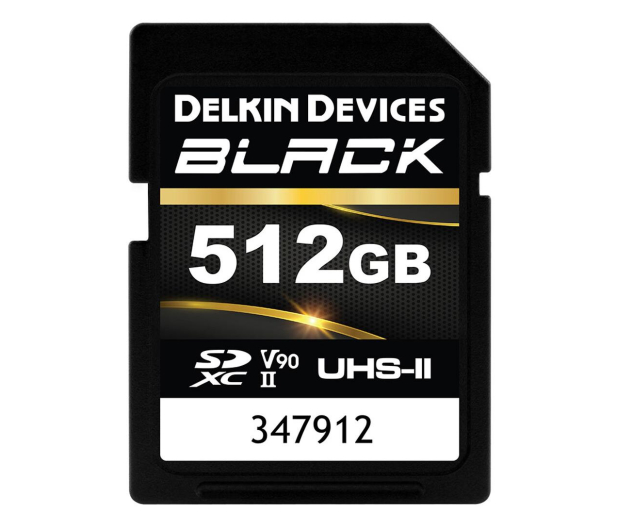 Delkin Devices 512GB SDXC BLACK Rugged UHS-II (V90) - 1258052 - zdjęcie